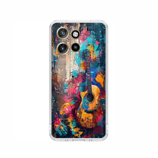 Capa Capinha Para Moto Edge 50 Neo 5G Personalizada - Violão