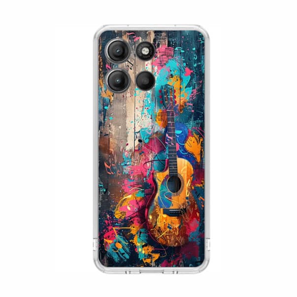Capa Capinha Para Moto G15 5G Personalizada - Violão