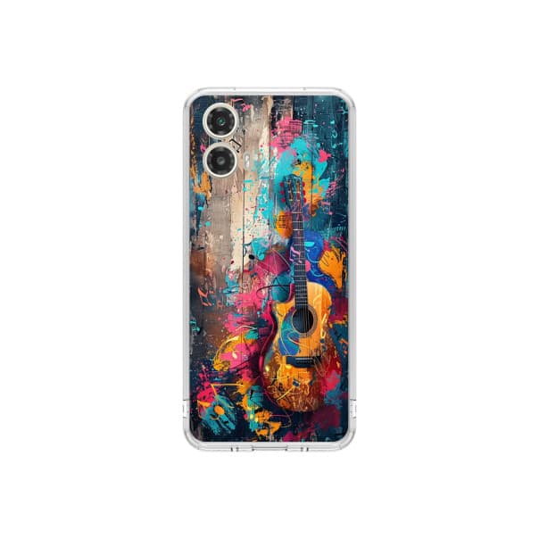 Capa Capinha Para Moto G35 5G Personalizada - Violão