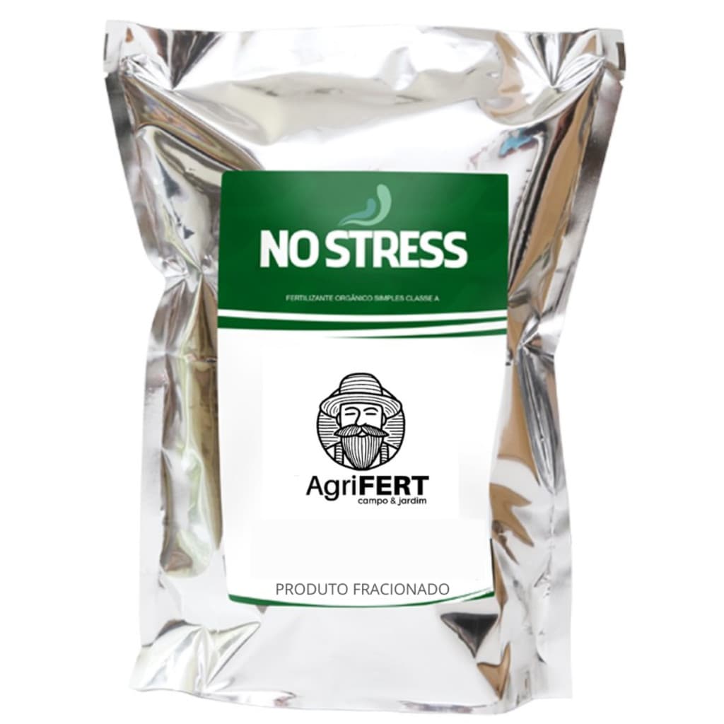 5kg Adubo Fertilizante Orgânico No Stress Aqua Aminoácidos