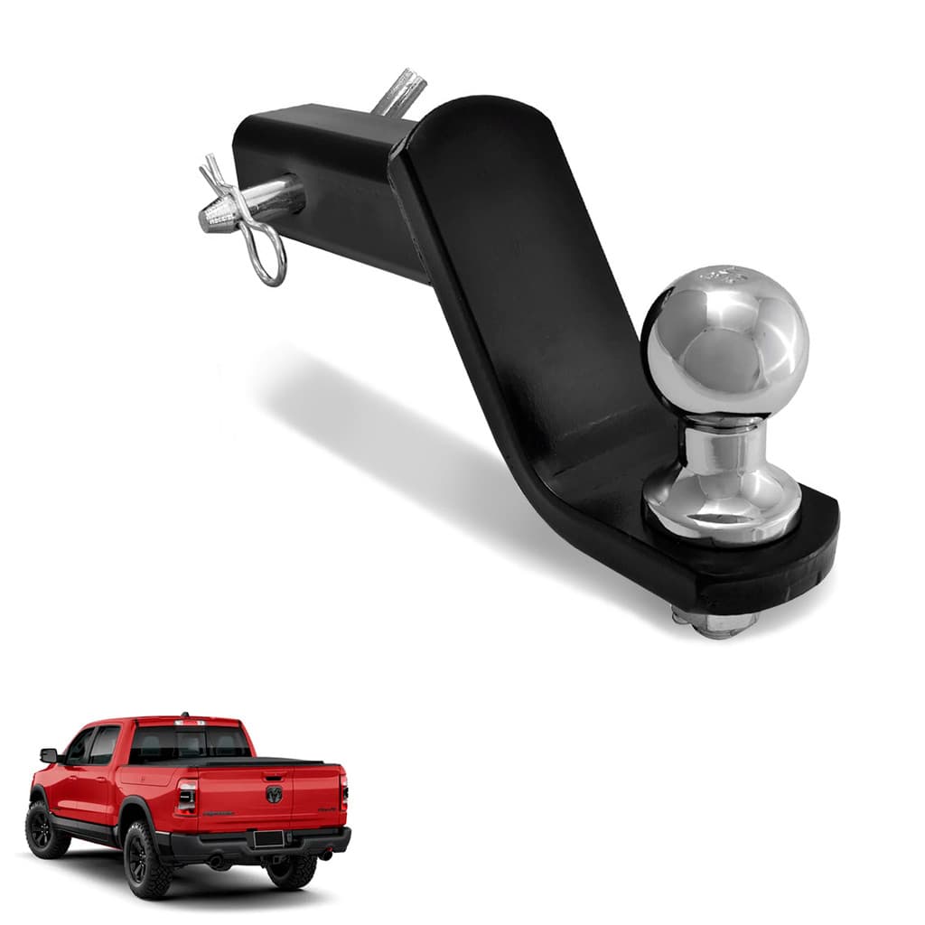 Ponteira de Engate Reboque Ram 1500 Classic 2022 a 2025 1500kg Removível