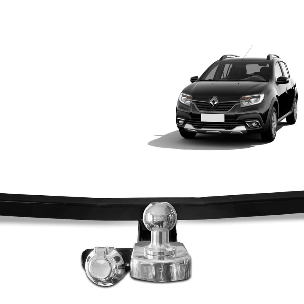 Engate De Reboque Sandero e Sandero Stepway 2015 a 2025 Rabicho Fixo 700 Kg