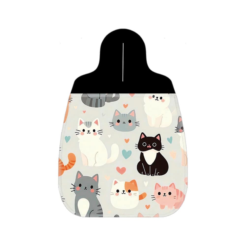 Lixeira de Carro em Neoprene Gatos tipos bonitos