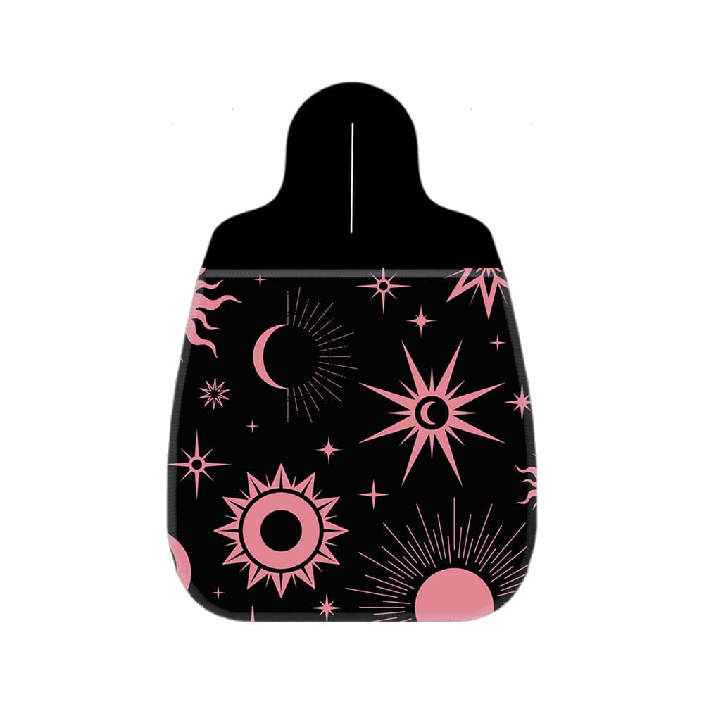 Lixeira de Carro Moon And Star Fundo Preto