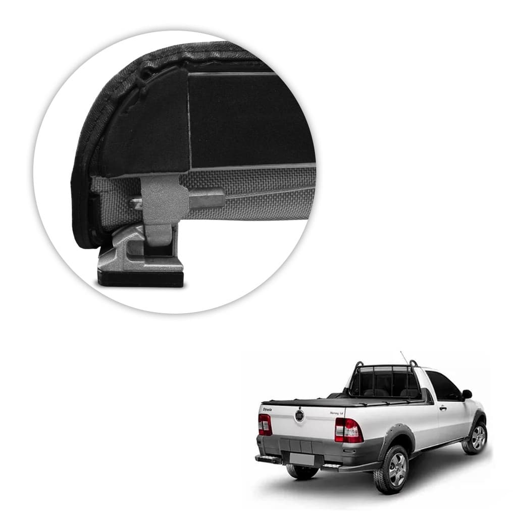 Capota Maritima Strada CS 1998 a 2013 Com Grade Gancho Estepe Trek Aluminio Force