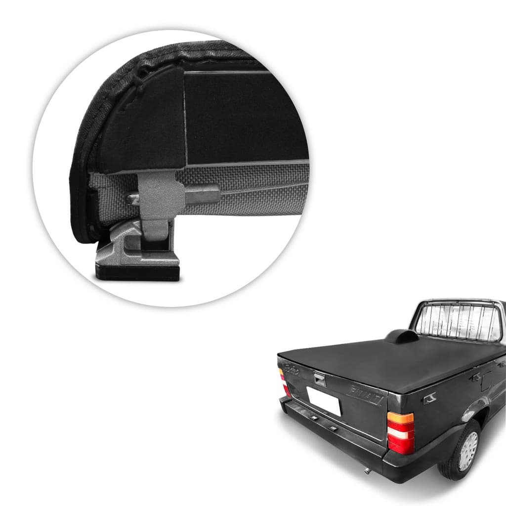 Capota Maritima Fiorino Longa 1988 a 1998 Com Estepe Grade Trek Aluminio Force
