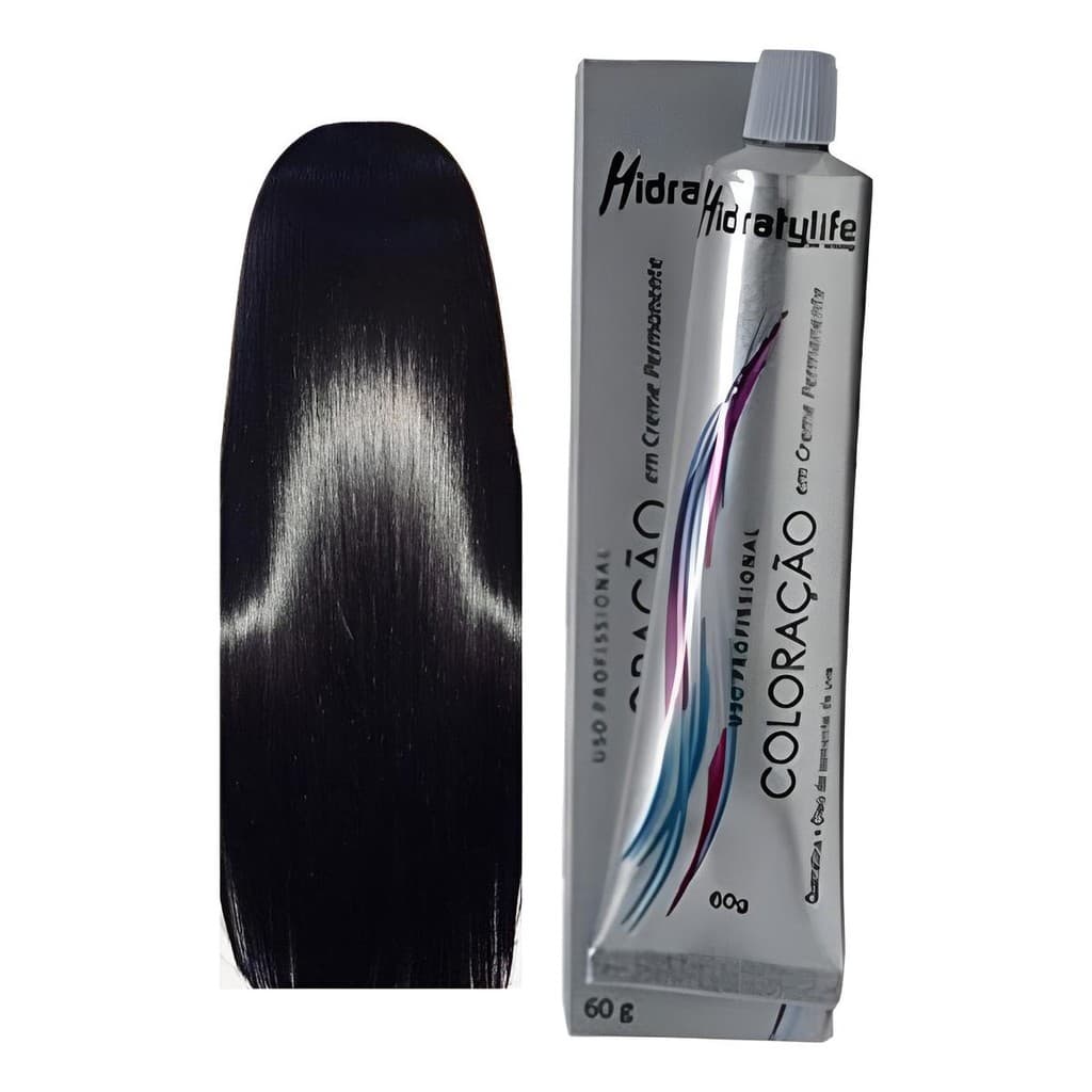 Coloração De Cabelo Preto 2.0 Mairibel  Hidratycollor