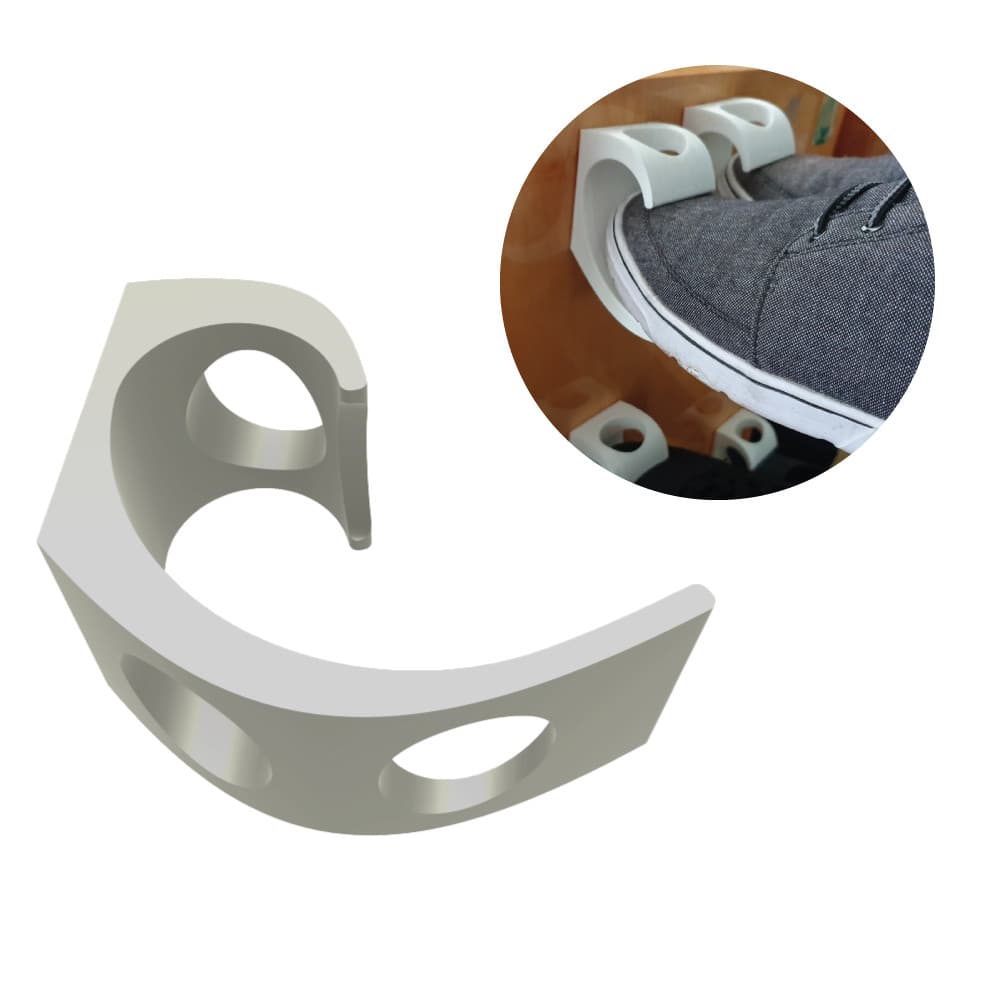 Suporte Organizador de Sapato / Tenis de Parede