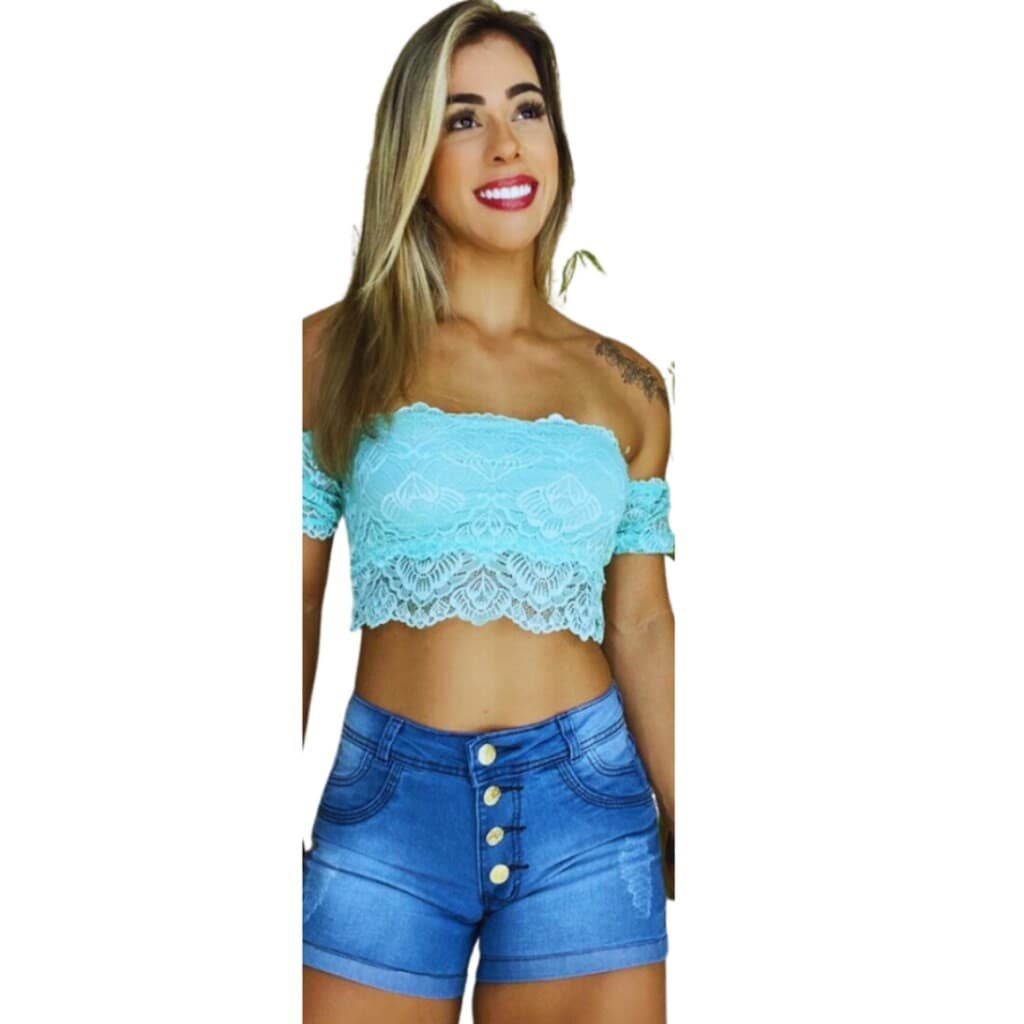 Short Jeans Feminino Curto Claro,Marquezne Store