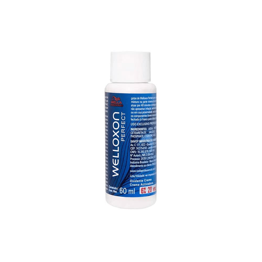 Água Oxigenada  Wella Professionals Welloxon Perfect 20 Volumes 6% 60ml