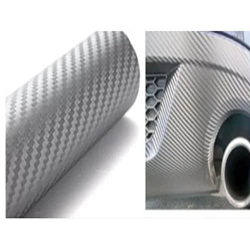 Fita adesivo Fibra De Carbono Carros Interior,1mtx17cm