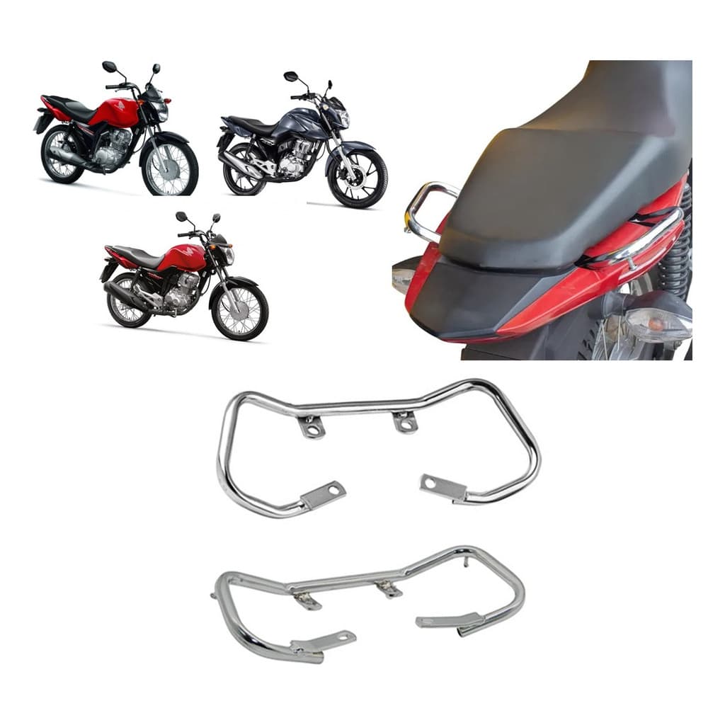 Alça Modelo Original Moto Fan Start 160 2015 2016 Em Diante