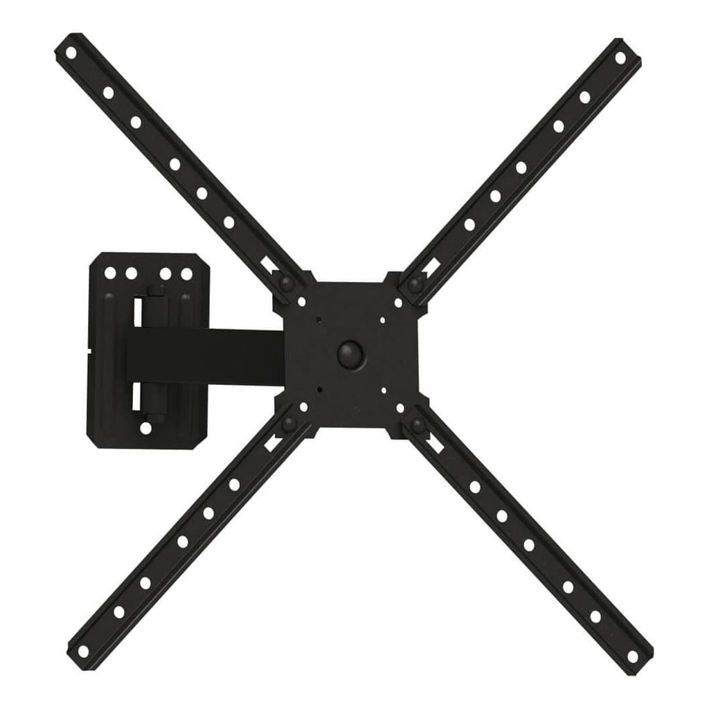 Suporte Para Televisão Articulado Preto Parede Fixo Led Lcd Plasma De 10 A 55 Polegadas 400x400mm