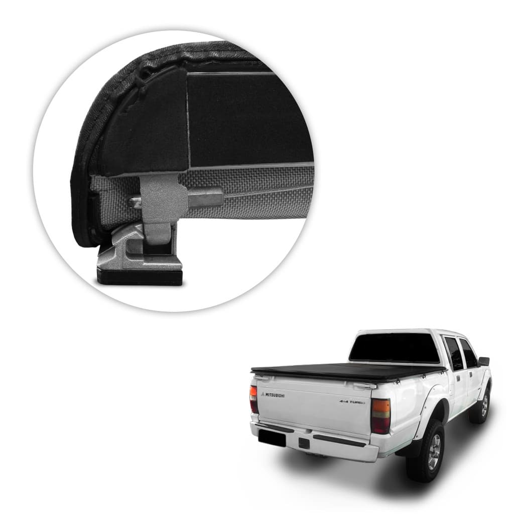 Capota Maritima L200 GL GLS 1995 a 2003 Sem Grade Trek Aluminio Slim Eco