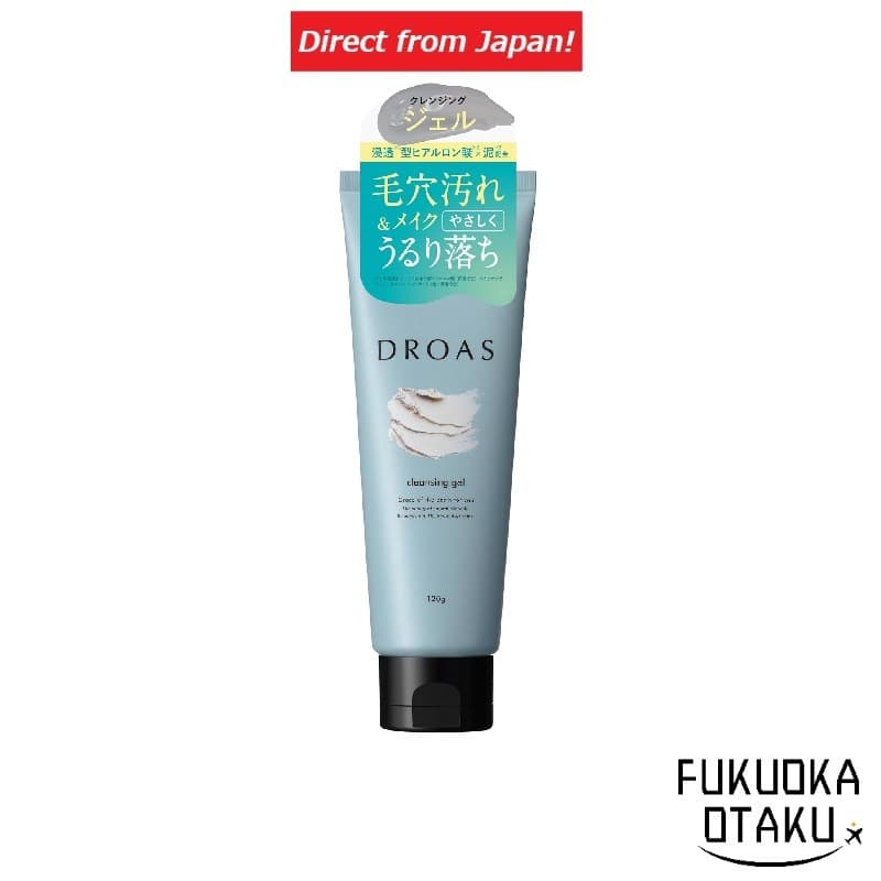 DROAS Gel de Limpeza Facial com Argila 120g【Direto do Japão】