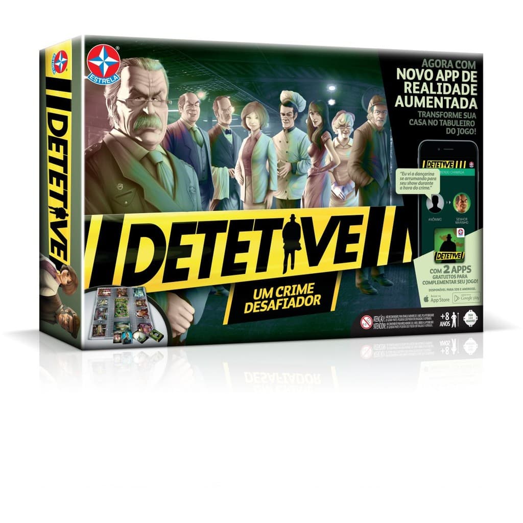 Jogo de Tabuleiro Detetive – Estrela