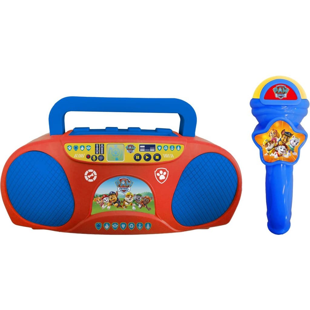 Karaokê Boombox Infantil Patrulha Canina – Candide