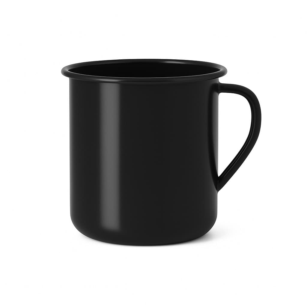CANECA ESMALTADA PREMIUM 80ML ART HOUSE ESCOLHA A COR