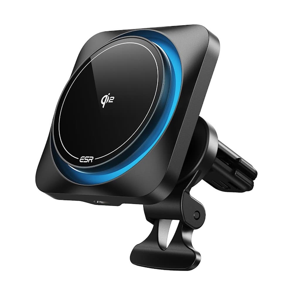 Carregador Wireless Qi2 Esr p/Carro com CryoBoost Preto