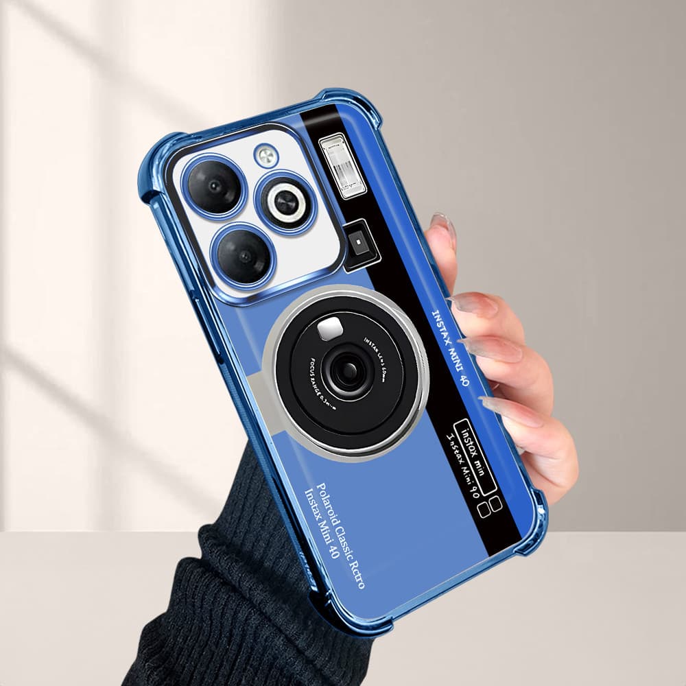Capa Para Infinix Smart 8 Pro HD Plus Hot 40i Tecno Spark 20 20C Pop 8 Go 2024 Capinha Case Transparente 0639 FS