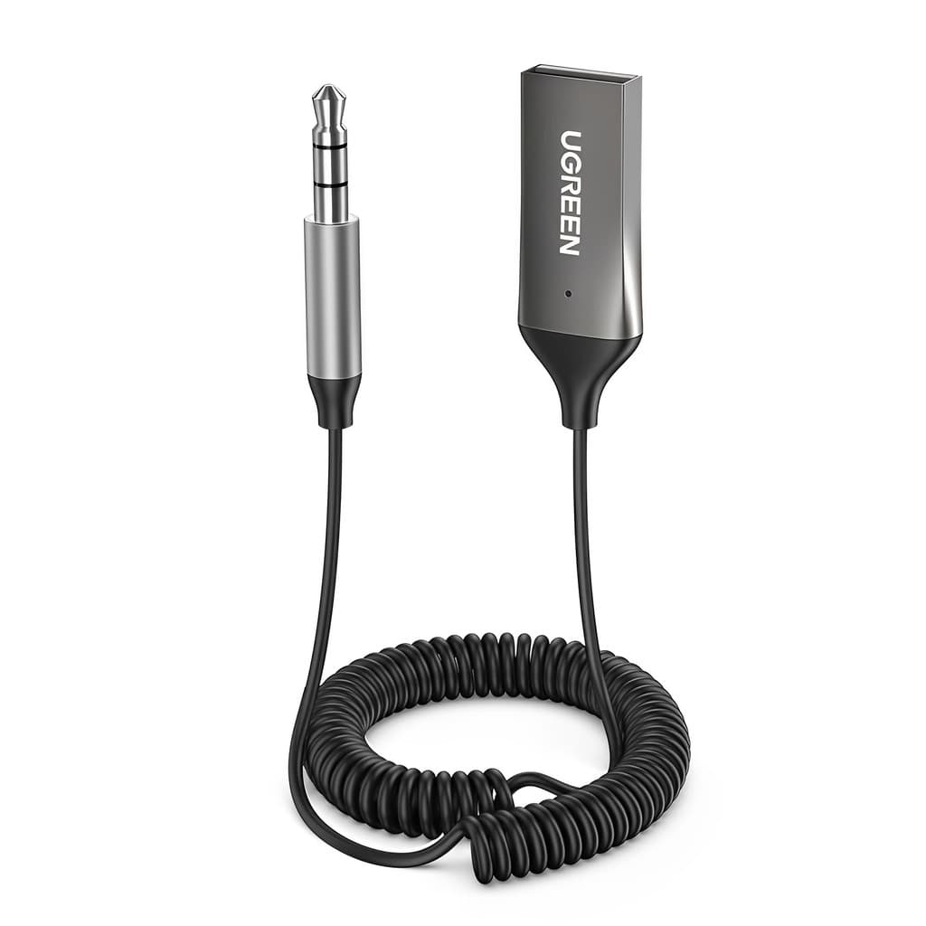 Receptor Áudio Bluetooth 5.0 Ugreen Conector 3.5mm p Carro