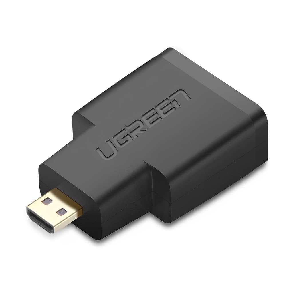 Adaptador de Vídeo Ugreen Micro Hdmi p/Hdmi Fêmea Preto