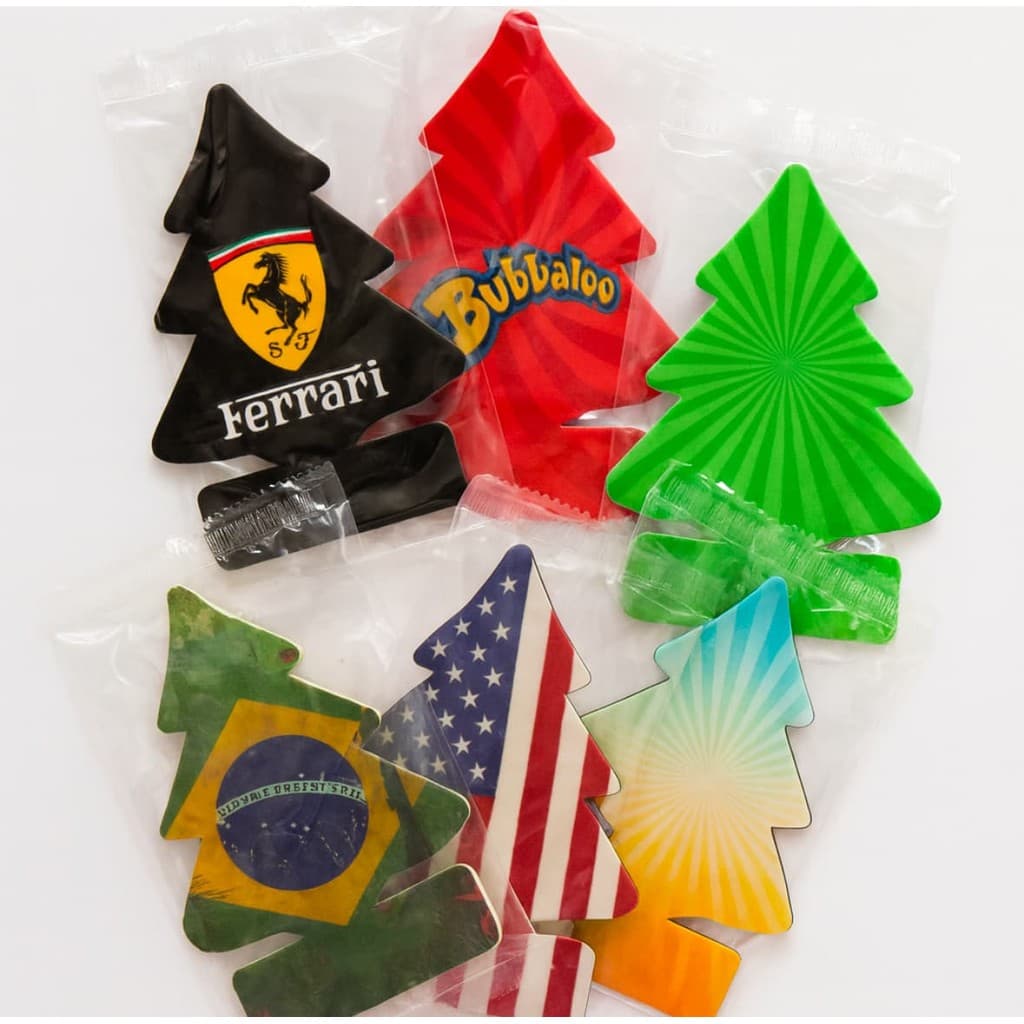 Kit 6 Cheirinho Aromatizante Para Carro Melhor Cheiro e Fixação Sortidos