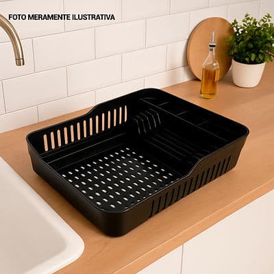 Escorredor de Louça Plastico Resistente  Diversas Cores