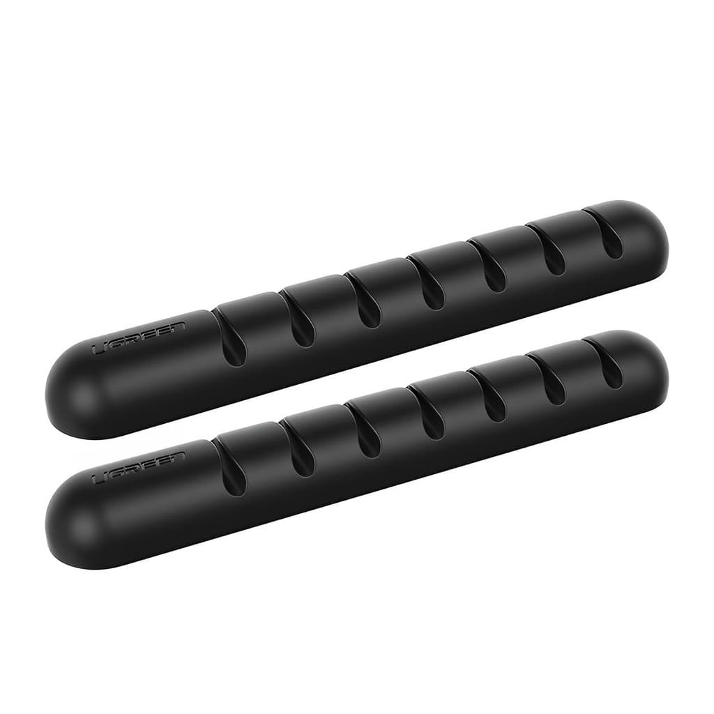 Organizador Adesivo de Cabos Ugreen 7 Slots para Fios 50320 2 Unidades