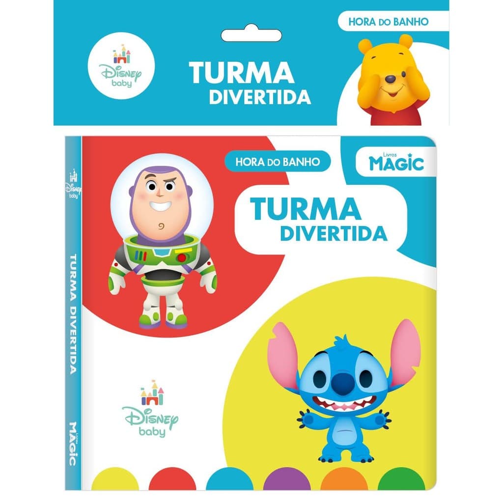 Livro Disney Baby - Hora Do Banho Turma Divertida