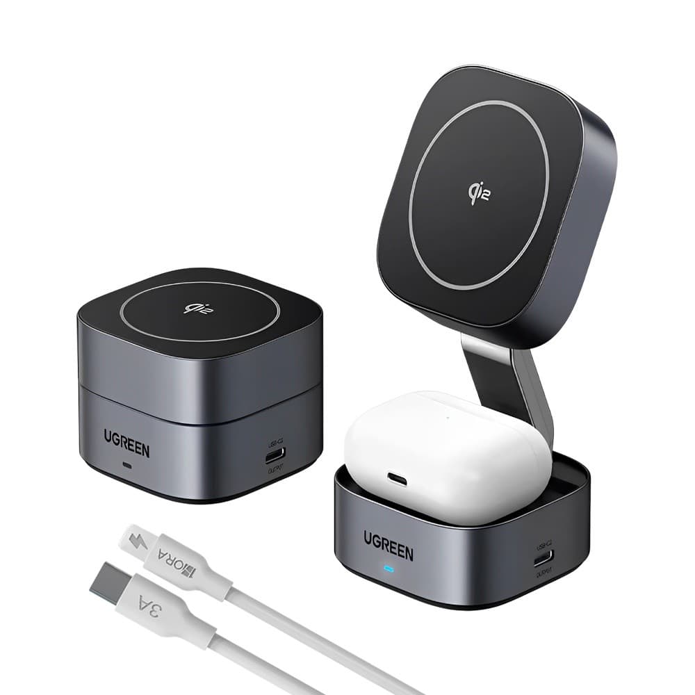 Carregador Magnético Sem Fio Ugreen 15W Cabo Para iPhone (K-8108-5883)