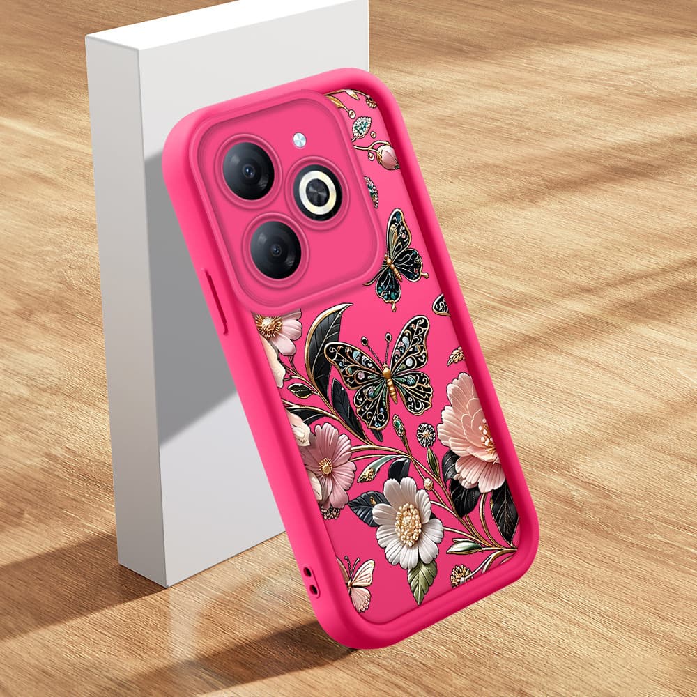 Capa Para Infinix Smart 8 Pro HD Plus Hot 40i Tecno Spark 20 20C Pop 8 Go 2024 Silicone Capinha Do Telefone TY 1994