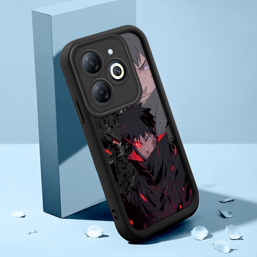 Capinha Para Infinix Smart 8 Pro HD Plus Hot 40i Tecno Spark 20 20C Pop 8 Go 2024 Capa Macia Preta BTY 5618