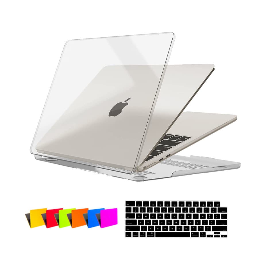 Capa Case Premium Para Macbook AIR 13 Polegadas A1466 A1369 de 2010 A 2017 + Película de Teclado