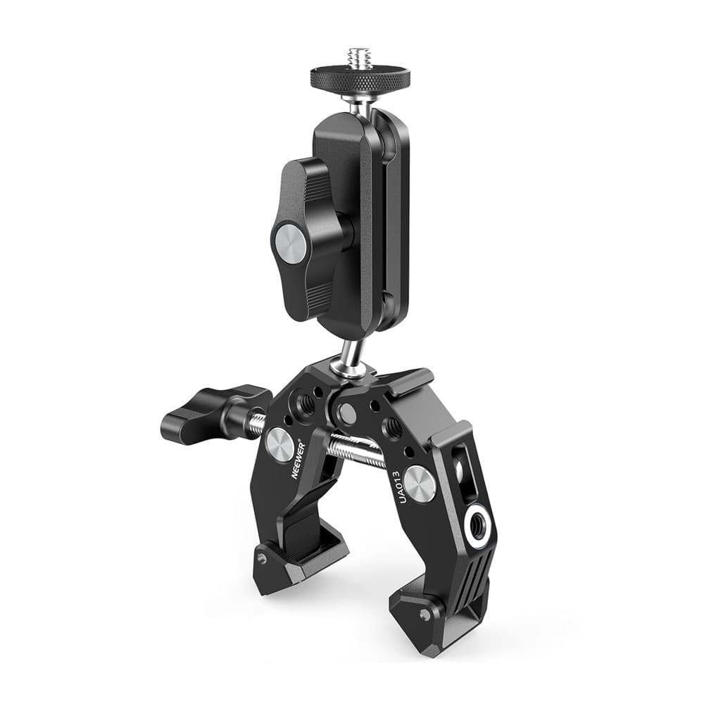 Neewer Super Braçadeira Braço 3" Cabeça Esférica Dupla
