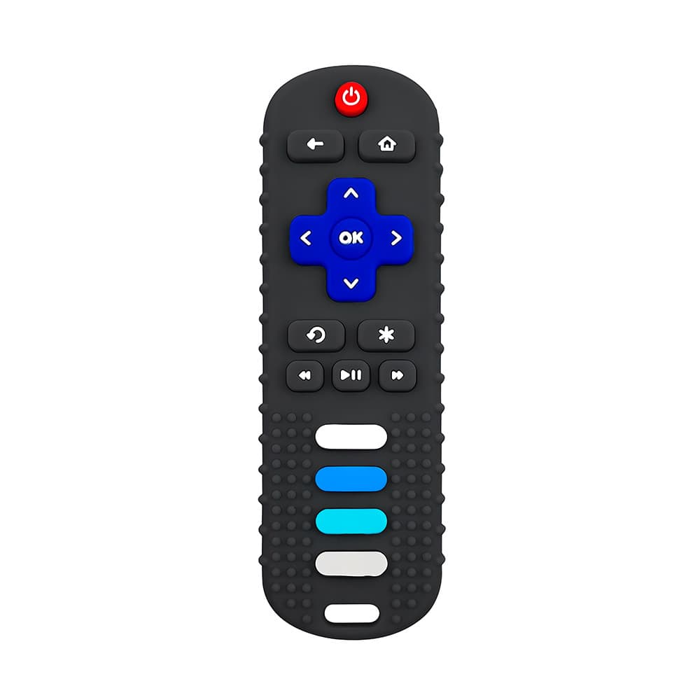 Life Mordedor Controle Remoto Bebê Silicone Preto CT-056