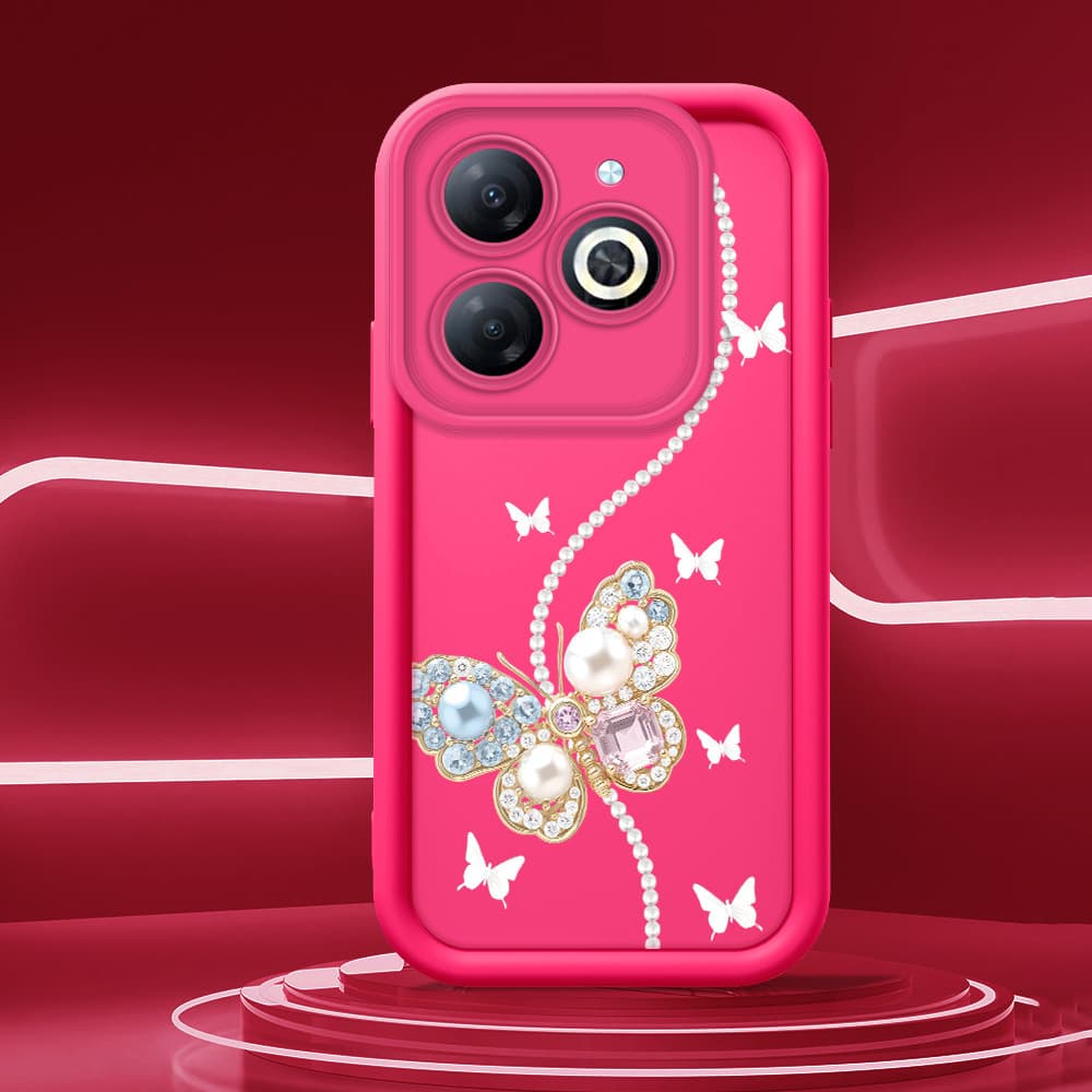 Capa Para Infinix Smart 8 Pro HD Plus Hot 40i Tecno Spark 20 20C Pop 8 Go 2024 Silicone Capinha Do Telefone TY 2025