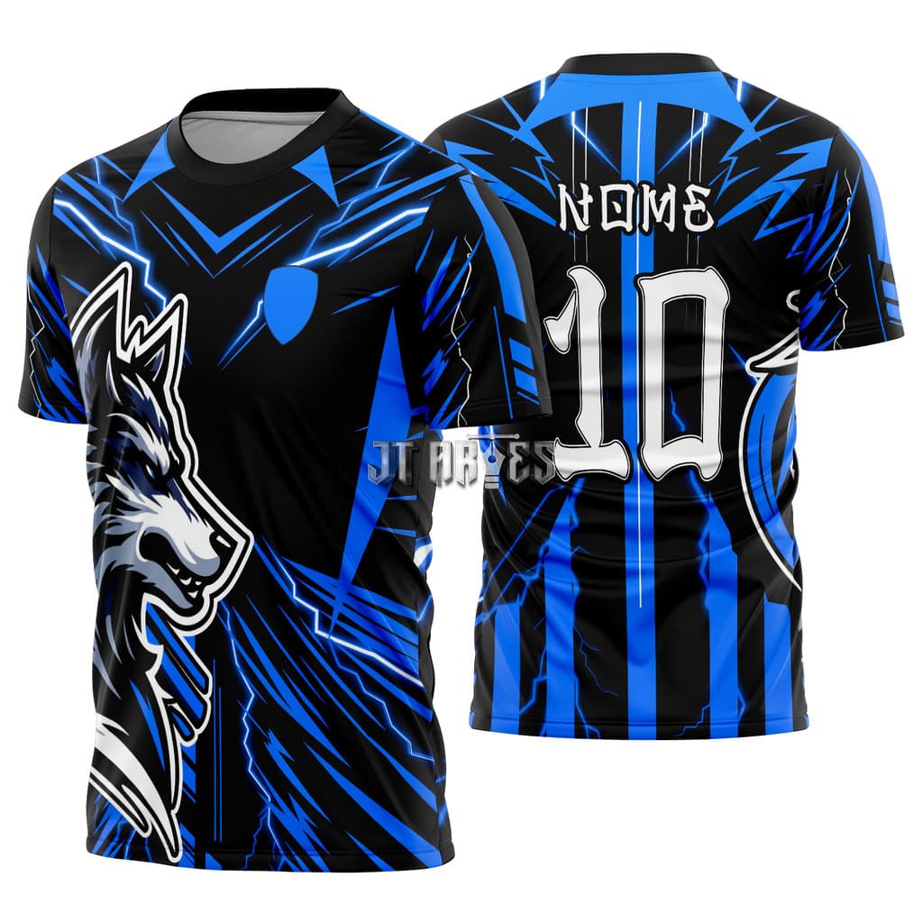 camisa interclasse personalizada com nome e numero 698
