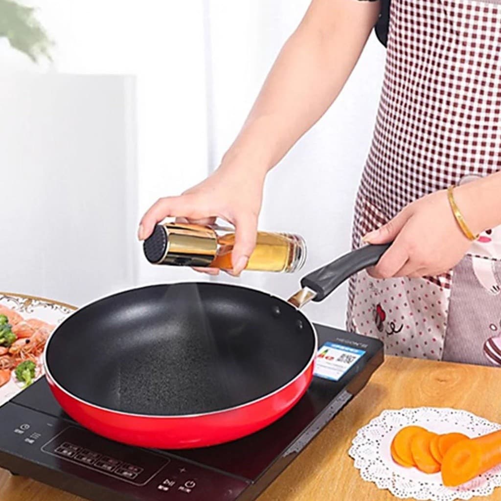 Spray Cozinha Oleo Controle Gotas Nao Encharca Comida Spray Perfeito Para Fritar Com Pouco Oleo