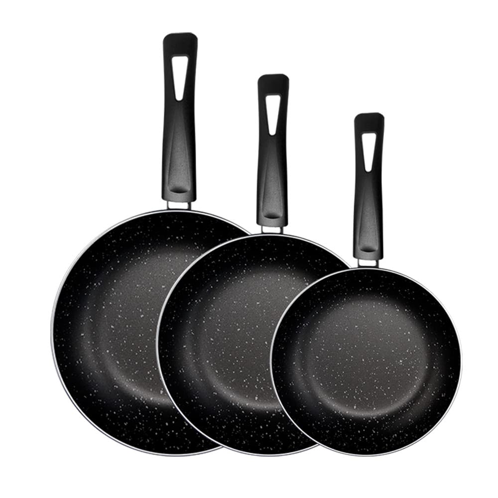 Jogo 3 Frigideiras Antiaderente Life 20 24 28cm Cozinha