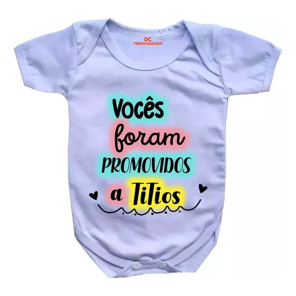 Body Bebê Revelar Gravidez Titios Promovidos A Titios