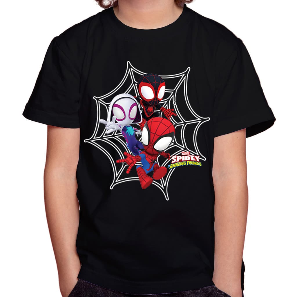 Camisa Camiseta Infantil Juvenil Para Menino Menina Herói Homem Aranha Spider Man md2