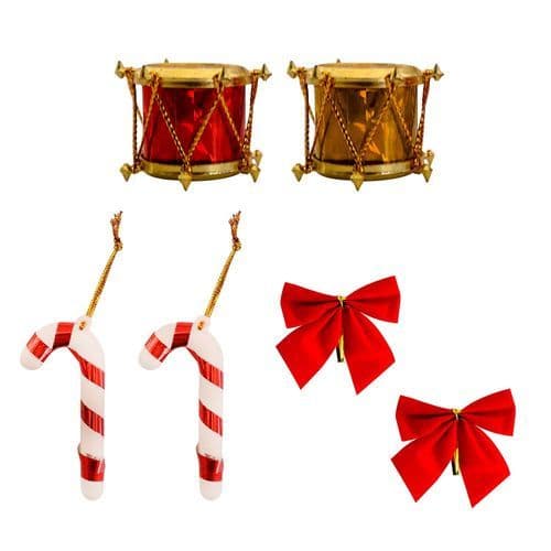 Kit Enfeites Natal Laço Noel Presentes 20 Itens Completo Wincy Natal