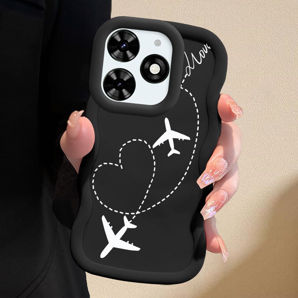 Capa Para Infinix Smart 8 Pro HD Plus Hot 40i Capinha Macia De Silicone Celular 0213 MKL