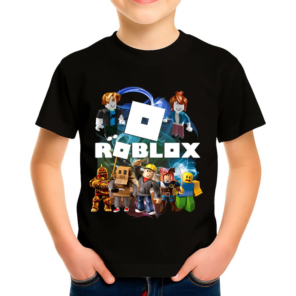 Camisa Camiseta
Infantil Juvenil Para Menino Menina Gamer Roblox MD4