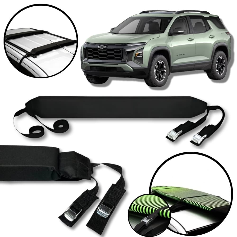 Rack Teto Prancha Surf Carro Com Cinta Chevrolet Equinox