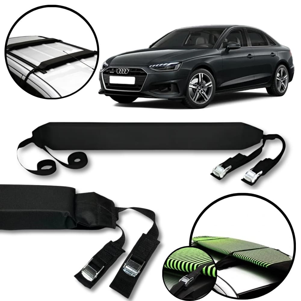 Rack Teto Prancha Surf Carro Com Cinta Audi A4