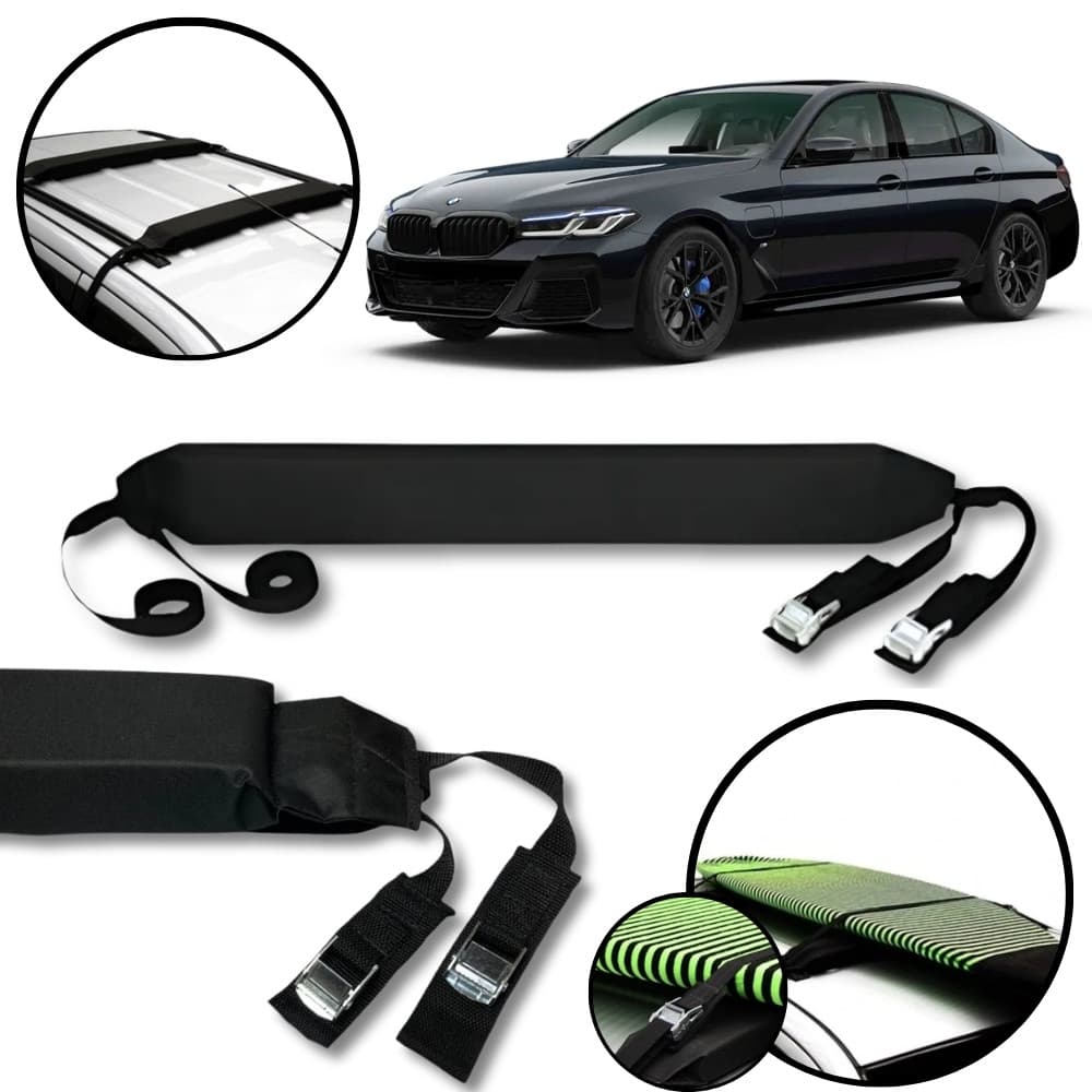 Rack Teto Prancha Surf Carro Com Cinta BMW Serie 5