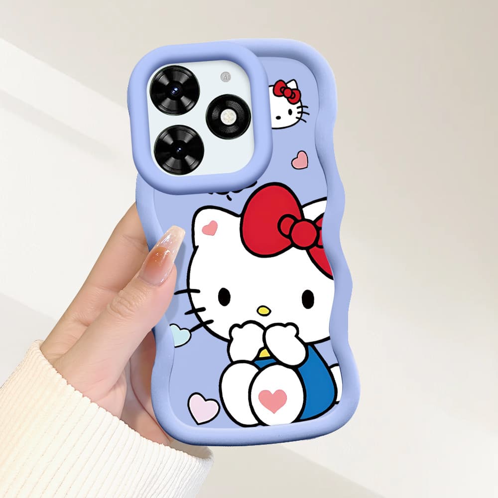 Capinha De Celular Borda Macia Silicone Para Infinix Smart 8 Pro HD Plus Hot 40i Capa Luxo Case MKL 0097