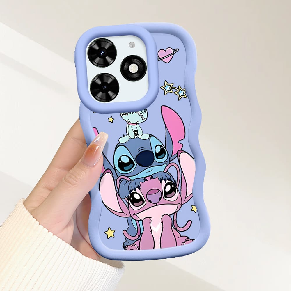 Capinha De Celular Borda Macia Silicone Para Infinix Smart 8 Pro HD Plus Hot 40i Capa Luxo Case MKL 0098